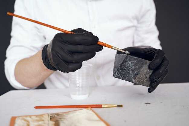 Создание узоров и текстур в эпоксидной смоле