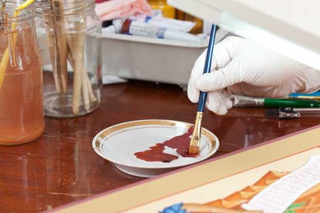 Техника нанесения эпоксидной смолы на холст