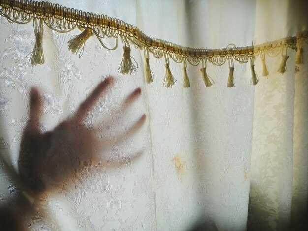 Проверка стирки с уксусом на цвет тюля