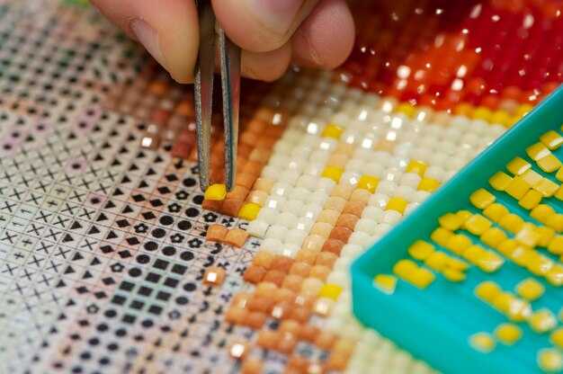 Процесс наклеивания алмазов: техники и советы