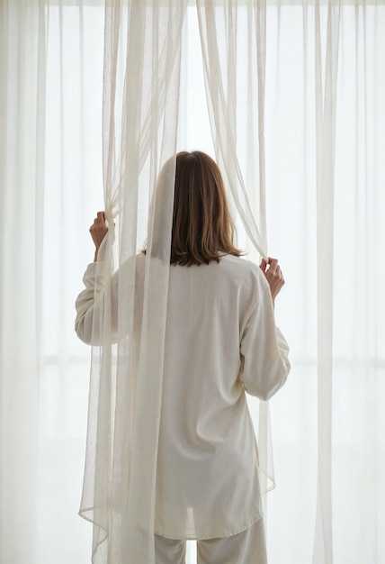 Рекомендации по уходу за белым тюлем после отбеливания