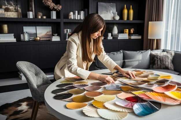 Роль акцентных цветов в интерьере