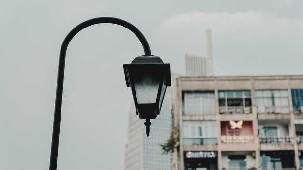 Основные шаги по установке уличного фонаря