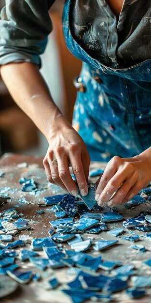 Техника оформления собранных пазлов